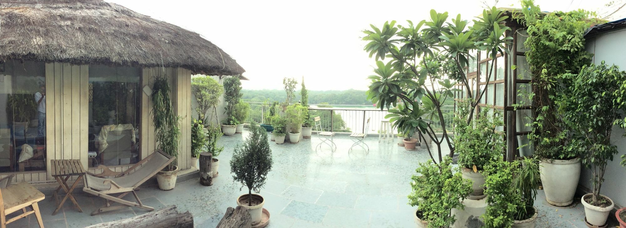 The Lazy Patio Homestay New Delhi Exterior photo
